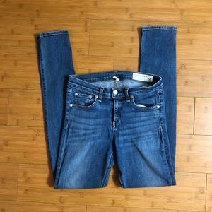 Rag & bone high rise skinny jeans
